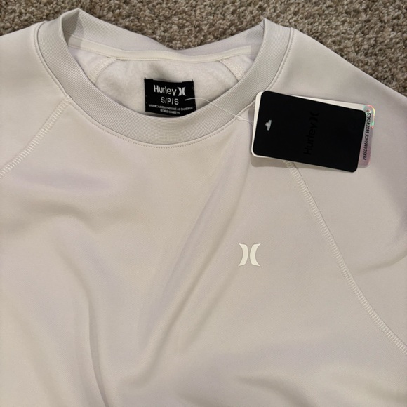 NWT Hurley Exist Icon Logo Raglan Crewneck | Size: Small - Picture 2 of 7